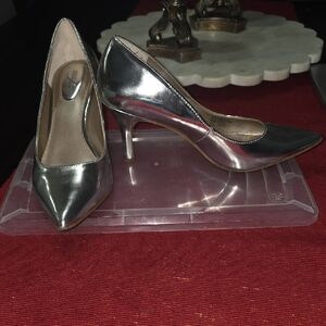 Alfani Shiny Silver Heels